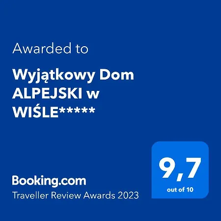 Nyaraló Wyjatkowy Dom Alpejski W Wisle*****